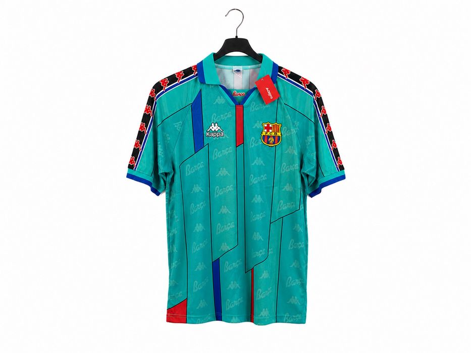 Koszulka Ronaldo 9 Barcelona Kappa Retro Pilkarska