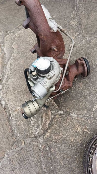 Турбіна з колектором у зборі VW T4 2.5 TDI 102 к.с. (ACV)