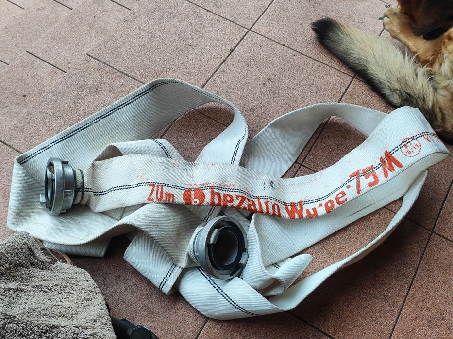 Wąż strażacki bezalin 20m 75M