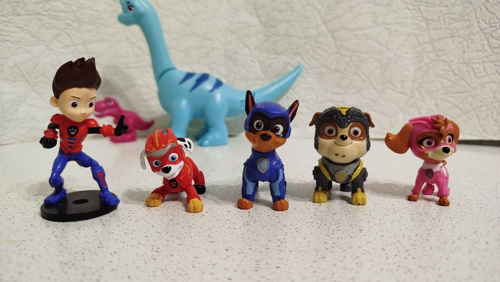 Фигурки  Щенячий патруль Оригинал Райдер,Коты,Скай,Маршал,Крепыш,Гонщи