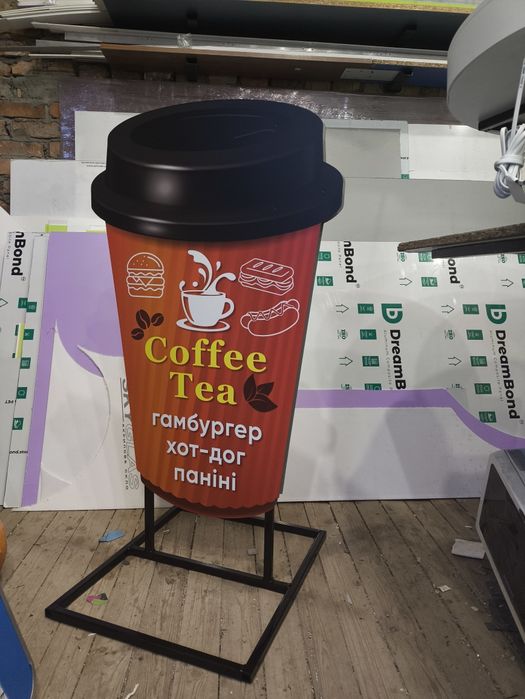 Вивіски для Бізнесу по гарній ціні! Лайтбокс, Букви, Банер, Наліпки