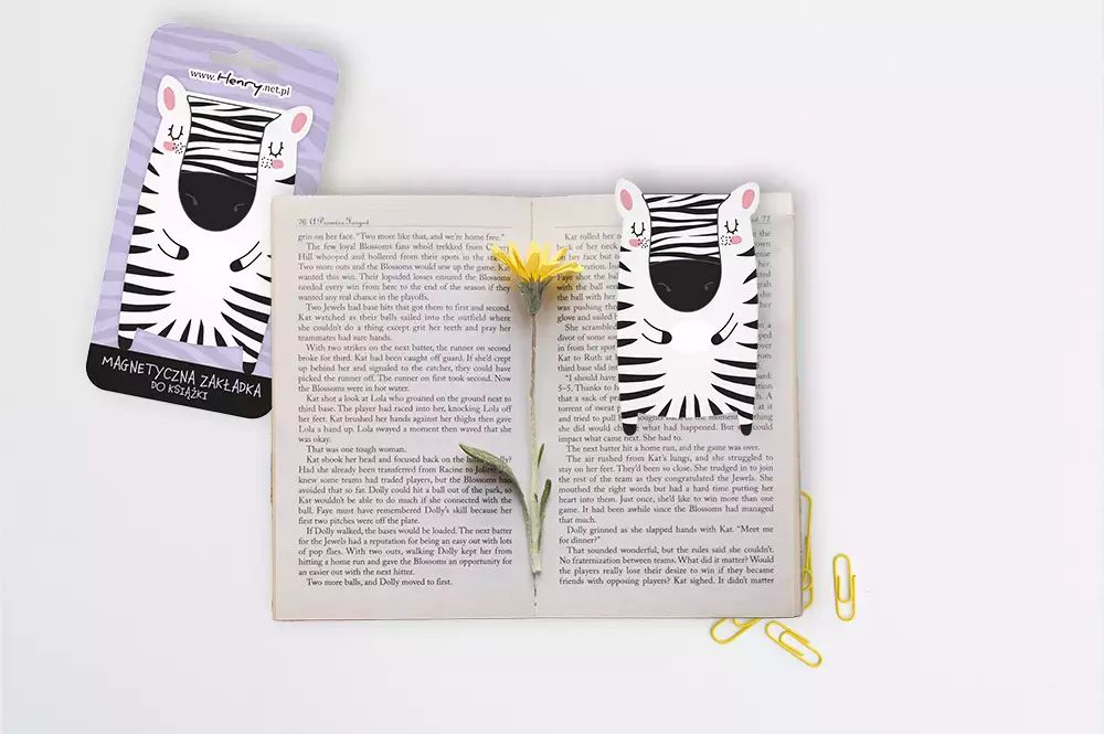 Zakładka Magnetyczna Zebra. Nowy Produkt