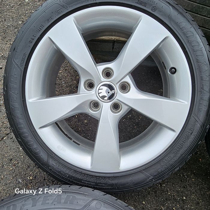 Alufelgi 16 Skoda Rapid Fabia III 5x100 ET46 Oryginalne 7jx16"