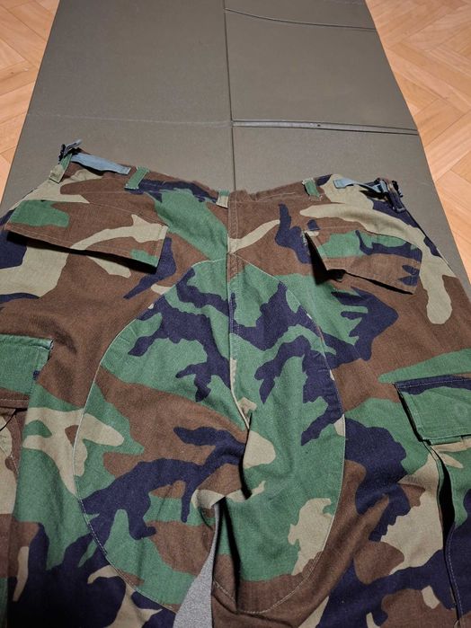 Spodnie wojskowe US Army woodland M/S