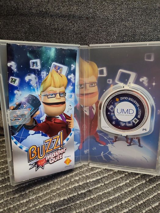 Jogo buzz master quiz PSP