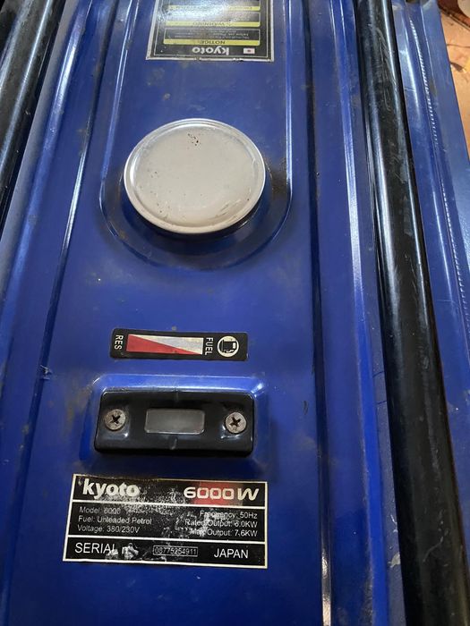 генератор бензиновий 6000w 3 фази