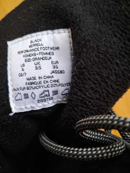 Зимові Термо чоботи Мerrel 36