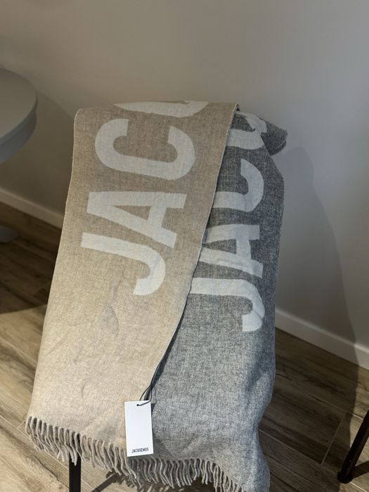 Шарф Jacquemus сірий