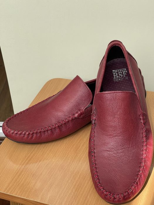 Мокасини чоловічі шкіряні 40 розмір