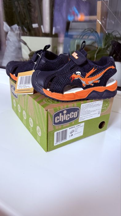 Босоніжки  на хлопчика Chicco Ciaky 25р 16 см