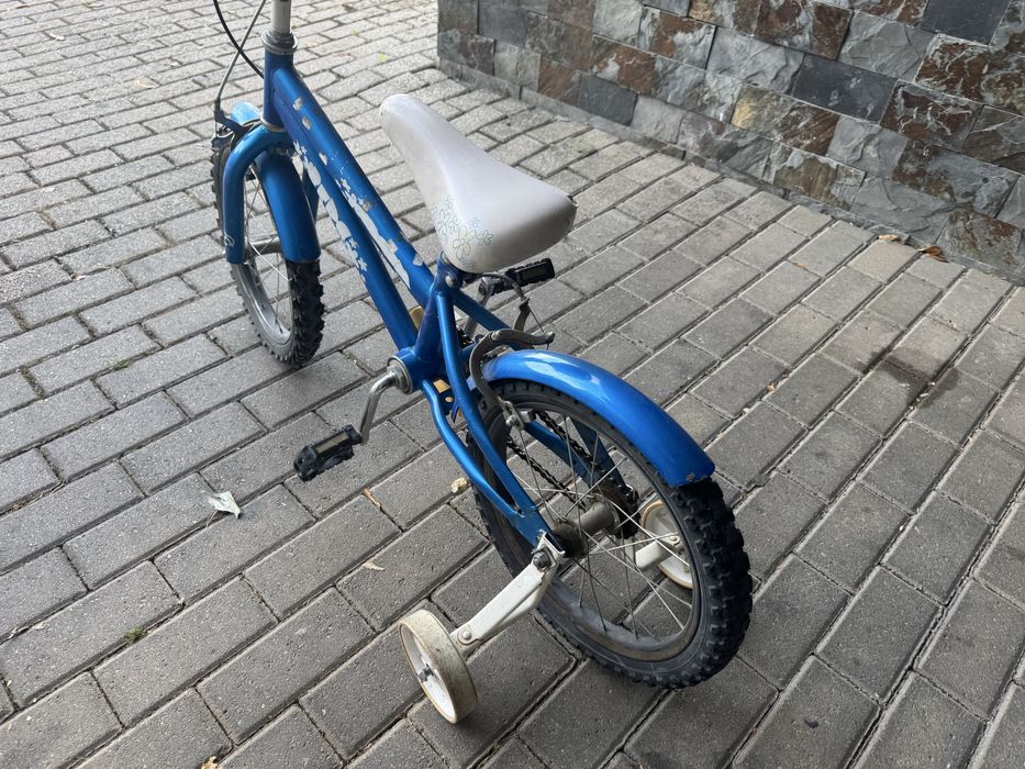 Bicicleta Infantil Azul – 16” com Rodinhas