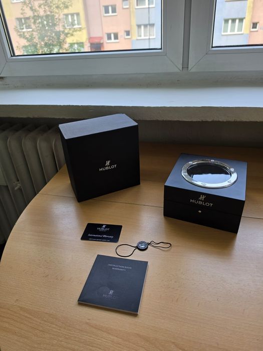 Etui,pudełko,set do zegarka hublot