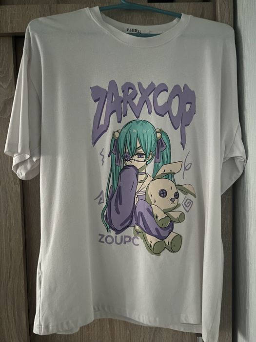 Футболка оверсайз anime , аніме y2k