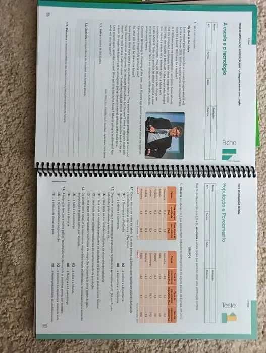 Fazer Geografia 3.0  8º ano	Caderno do aluno, guia do prof, etc