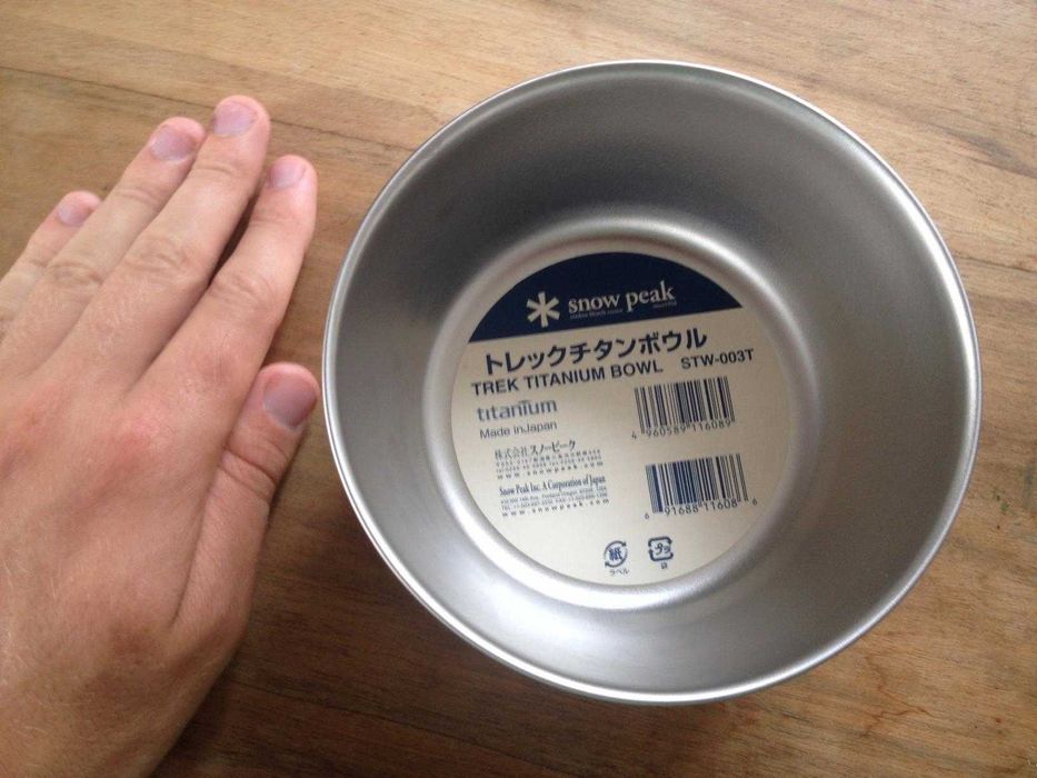 Титановий посуд Snow Peak (виробництво Японія)