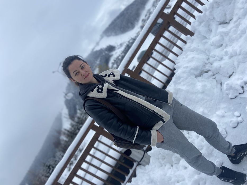 Дубленка авіатор куртка Balenciaga