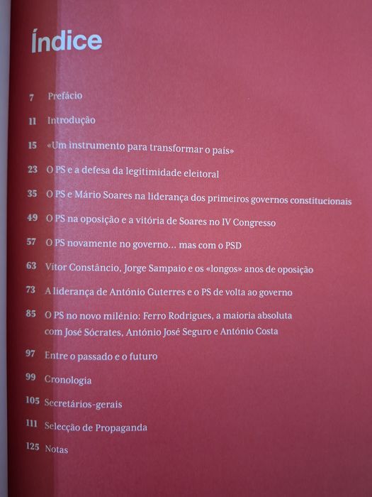 Breve história do Partido Socialista