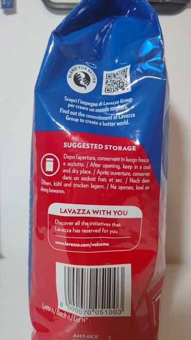 Kawa w ziarnach Lavazza