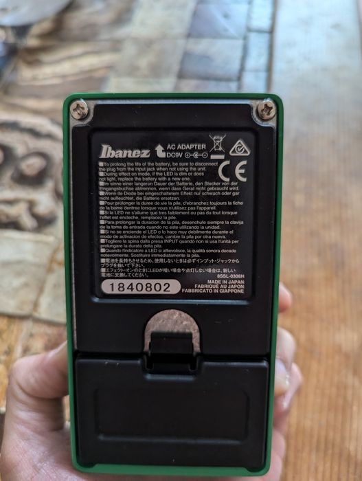 Ibanez Tube Screamer Overdrive Pro TS-808 - Pedal de Guitarra