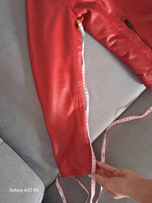 Ramoneska Lee Cooper, skóra naturalna, mięciutka.