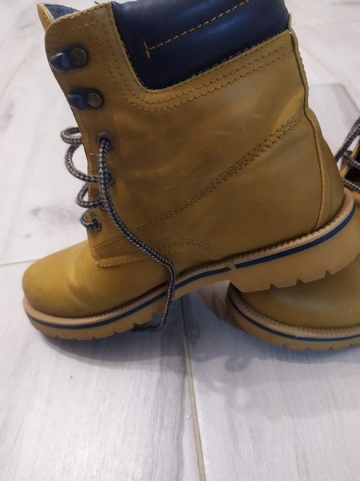 Buty trzewiki wiązane unisex, 38
