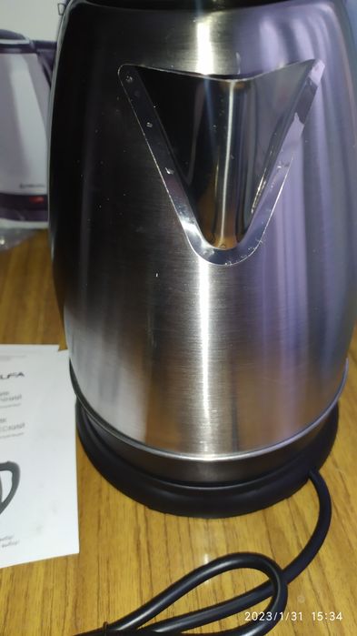 Чайники электрические DELFA в нерж.корпусе- 2шт.