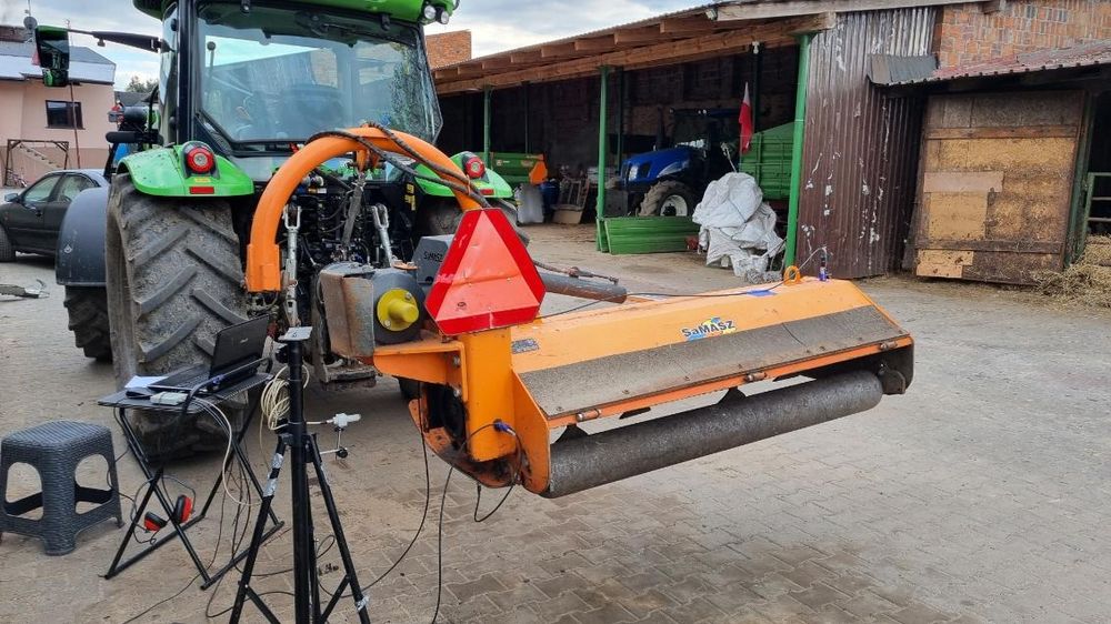 Wyważanie, kosiarki bijakowe, sieczkarnie młocarnie, wentylatory.