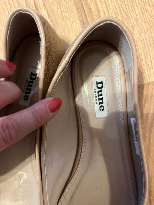 baleriny złote Dune