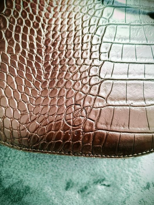 Torebka damska brązowa listonoszka Look