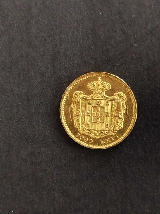 1851 - D. Maria II - 1000 Reis - Ouro
