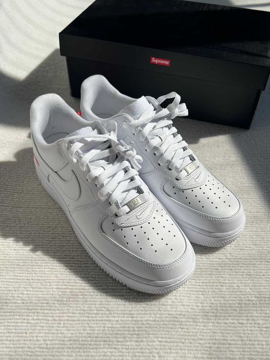 Nike Air Force 1 Low '07 Supreme Biały  R.45