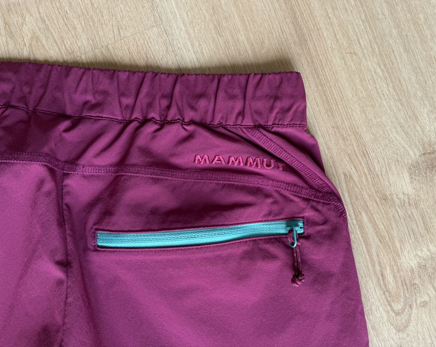 Damskie spodnie trekkingowe  MAMMUT Togira Softshell Szybkoschnące 34