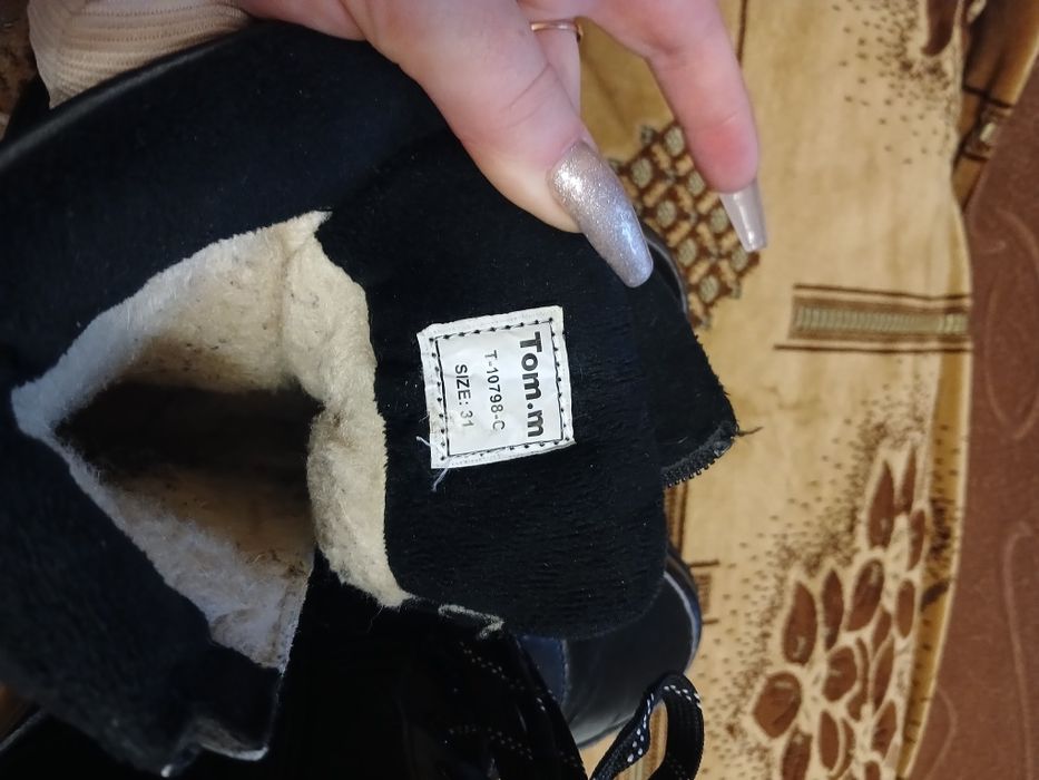 Зимние ботинки для девочки