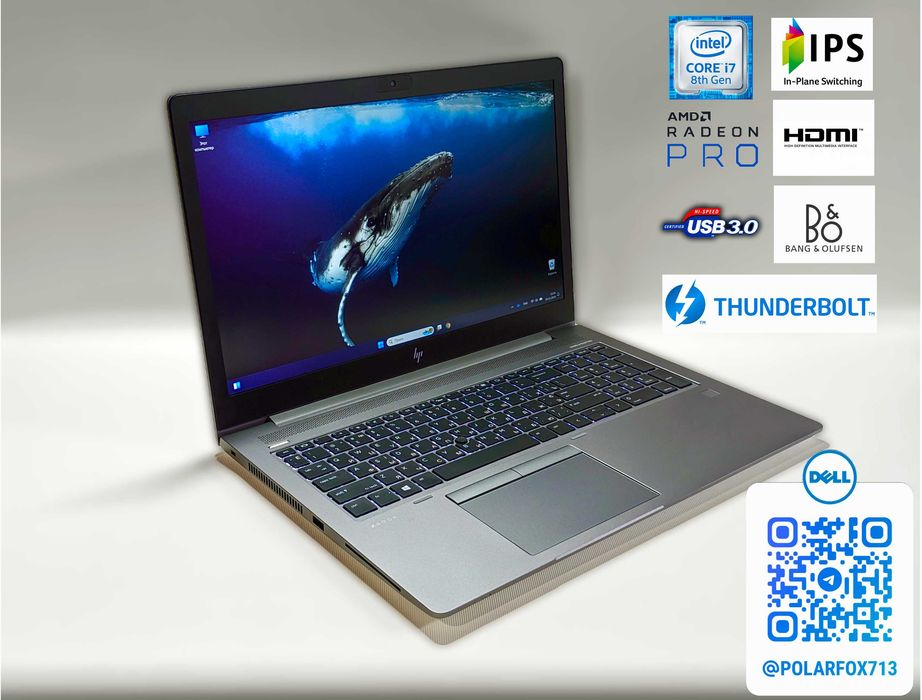 *️⃣HP ZBook 15U G5 I7/4xC/4.0GHz/FHD_IPS/16GB_RAM/512G_NVMe/TBD/WX3100/Webcam
