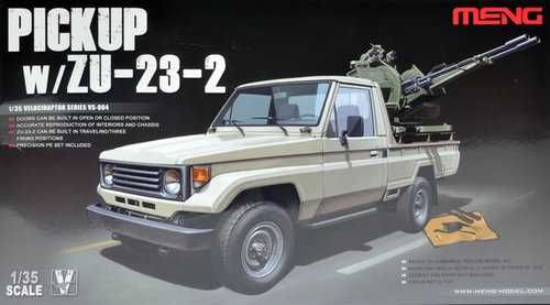 Model Meng Model VS004 Pickup W/ZU-23-2 1/35