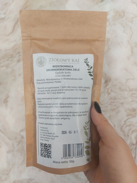 Herbata wierzbownica drobnokwiatowa