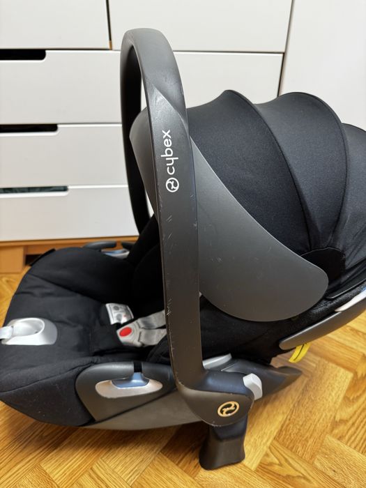 Коляска 3 в 1 cybex priam spring blossom прогулянка+люлька+автокрісло