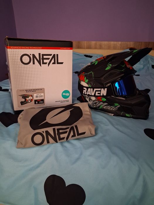 Kask crossowy 3SRS HELMET MELANCIA V.24 Black /MULTI