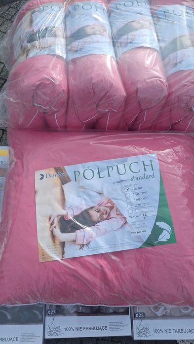 poduszka półpuchowa 70/80
