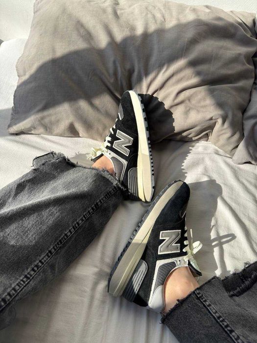 Жіночі кросівки New Balance 574 Legacy Black Grey (37-40) Нью Беланс