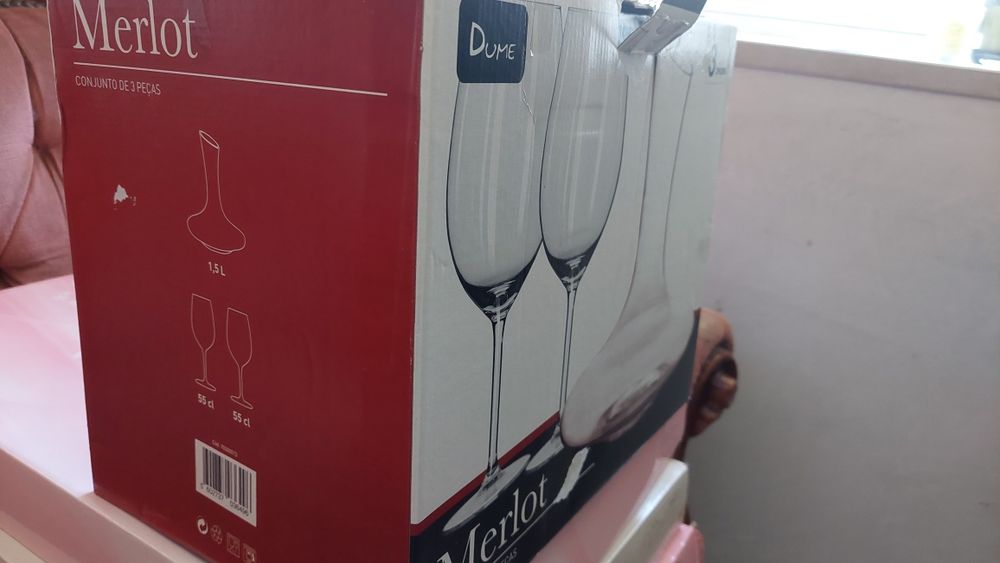 Dume Merlot conjunto 3 peças