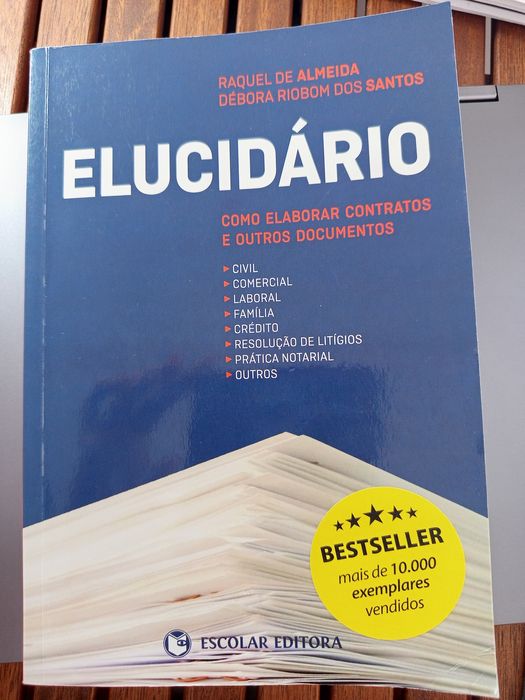 Livro "Elucidário" em óptimo estado