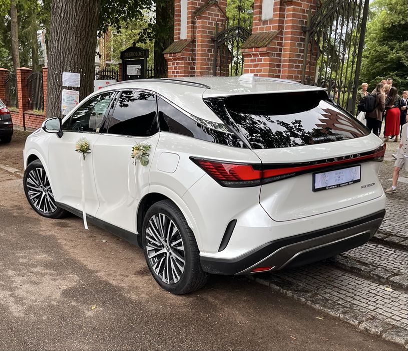 AUTO DO ŚLUBU Lexus RX biała perła