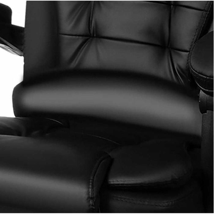 Офісне крісло з підставкою для ніг BOSS НОВЕ |комп’ютерне , екошкіра