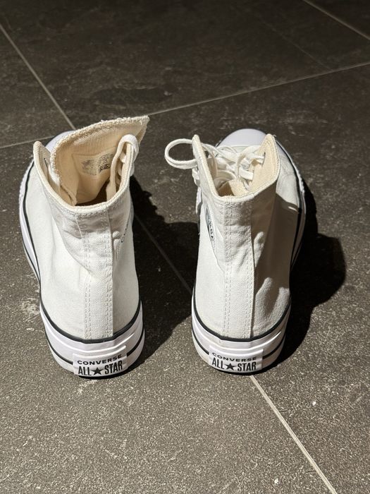 Кросівки жіночі converse білі, 39 розмір, 24,5 см