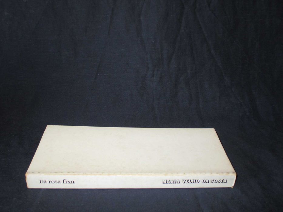 Livro Da Rosa Fixa Maria Velho da Costa 1ª edição Moraes