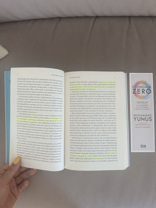 Livro Economia Zero, Muhammad Yunus