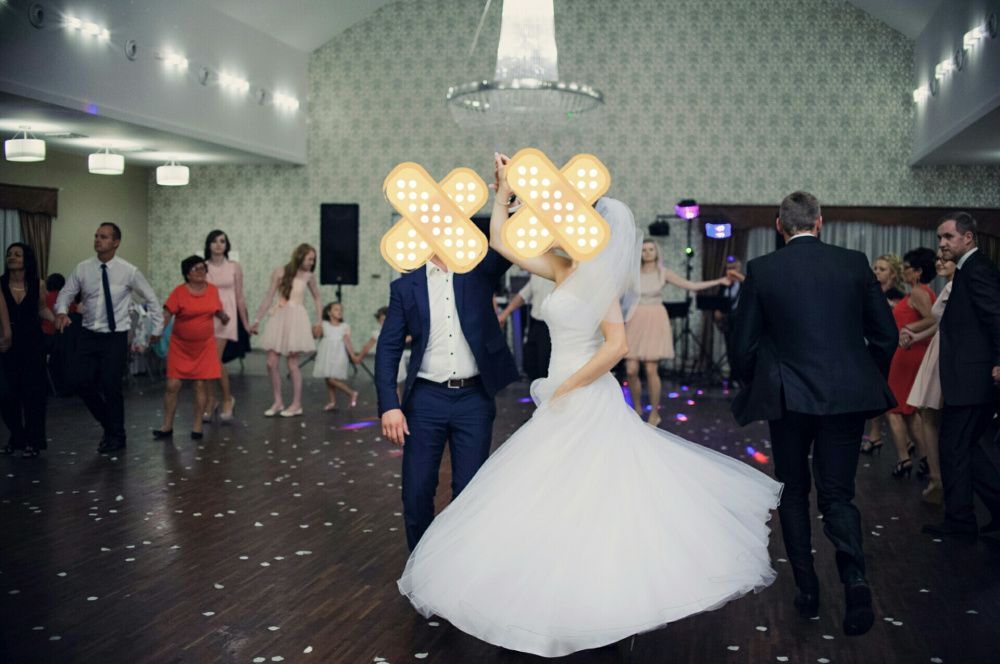 Suknia ślubna SWEETHEART 6014 biała tiulowa gratis halka