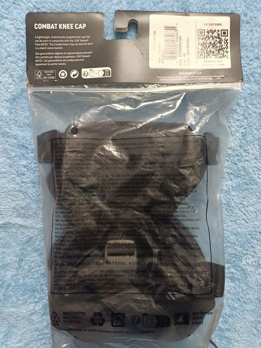 Наколінники тактичні Arc'teryx LEAF Combat knee cap black