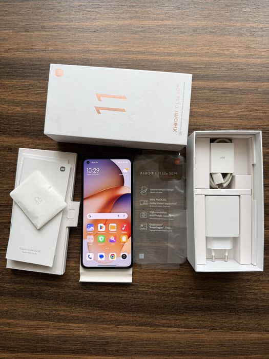 Xiaomi 11 Lite 5G NE - хороший стан, повний комплект + подарунки